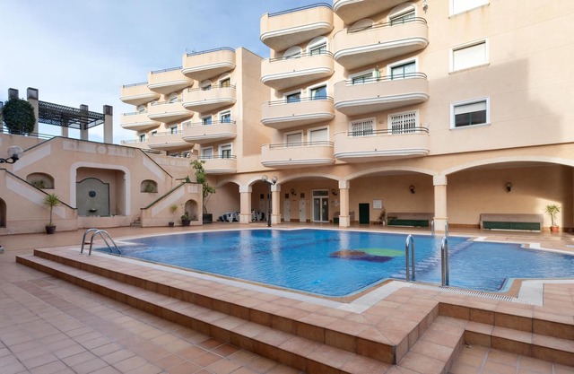 Pet-Friendly 'Apartment Agua Marina' with Sea View, Pool, Wi-Fi & Garden