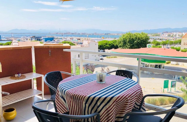 ROC MAR 7 2A - Apartamento cerca del centro y de la playa - terraza con vistas al mar y al puerto