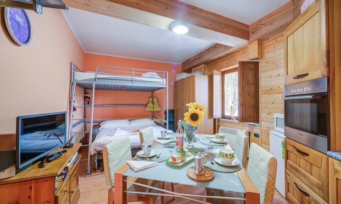 Borgata Sestriere Apartment | 37 m² Studio flat ∙ 3 guests