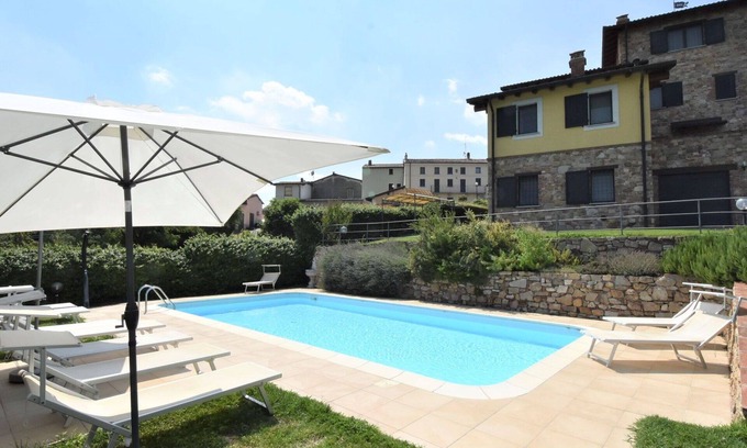 Castana Villa | Beautiful private villa for 8 people with WIFI, pool, TV, terrace and panoramic view