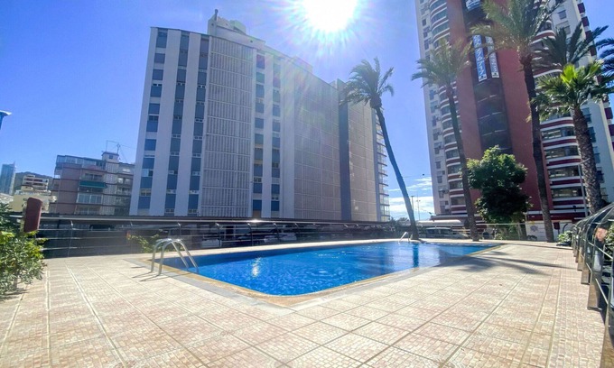Altea la Vella Apartment | Lovely apartment for 3 people with pool, A/C and TV