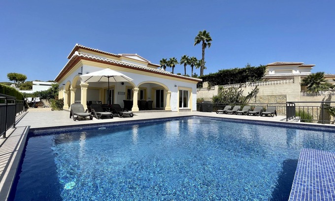 Pinar del Advocat Villa | Luxury Moraira Spacious Villa with Private Infinity Pool not Overlooked