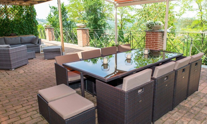 Ovada House | Wonderful private villa with private pool, WIFI, hot tub, A/C, terrace and pets allowed