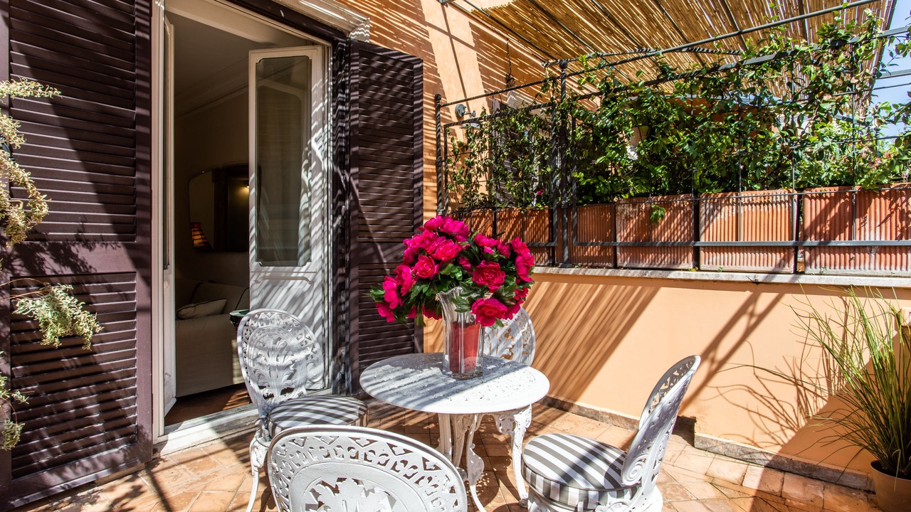 Photo of Patio Balcony in Rione IV Campo Marzio