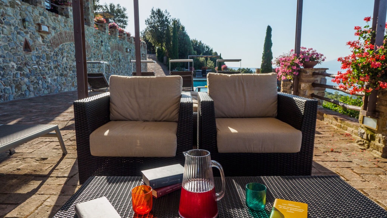 Photo of Patio Balcony in Civitella Paganico