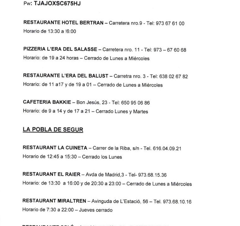 Photo of Others in Salas de Pallars