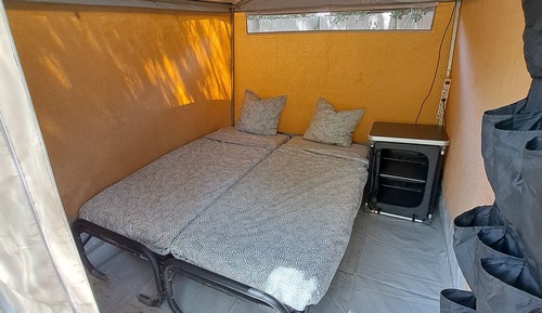 Economy Tent, 1 Queen Bed, Oceanfront