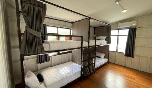 Bunk Bed in Male Dormitory Room 