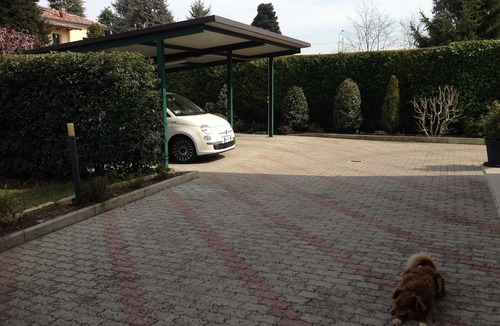 Piumazzo Apartment | Cozy whole apartment in quiet area with indoor car parking.